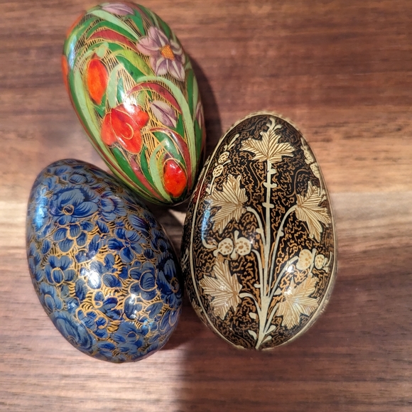 Painted eggs set/3 - Picture 1 of 11